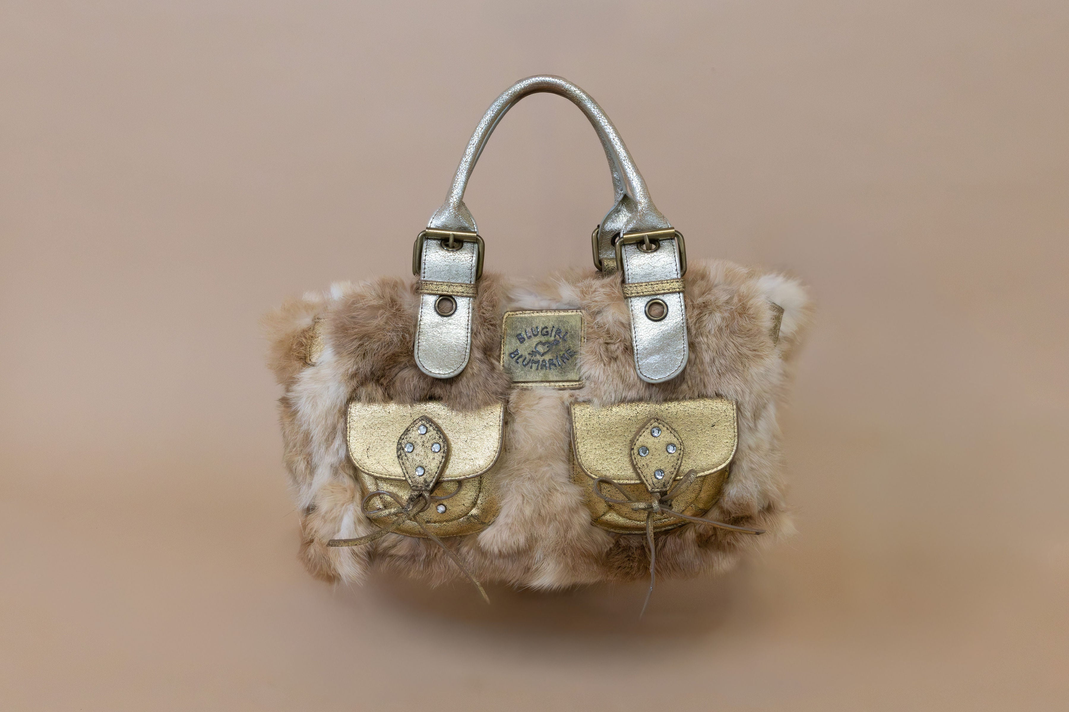 Blumarine Vintage Rabbit Fur Handbag – KSJ Select