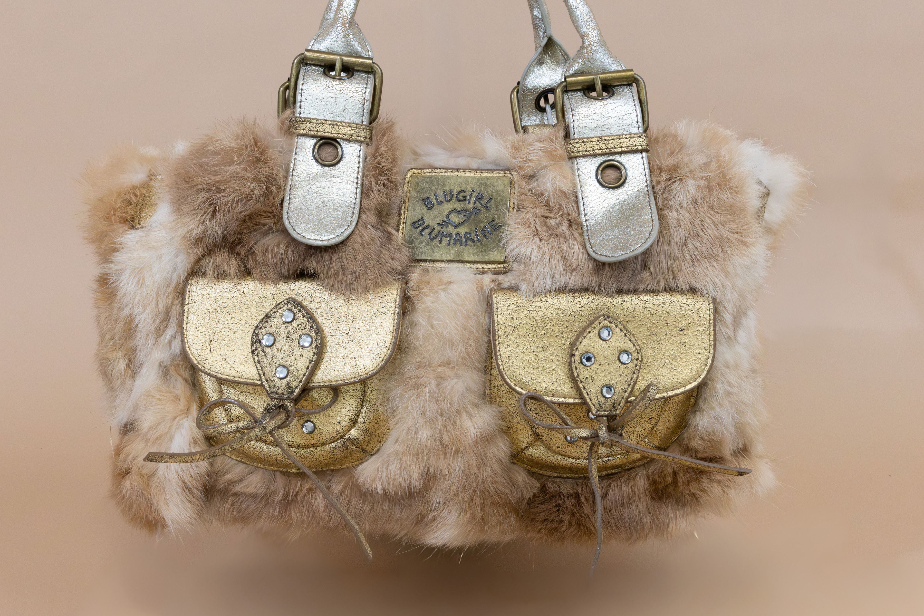 Blumarine Vintage Rabbit Fur Handbag – KSJ Select